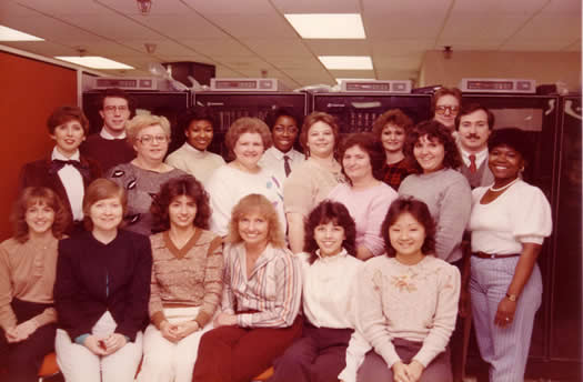 The Help Desk / MSI / Network Services Team in 1984 or 1985?